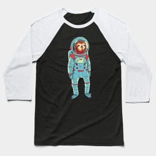 Sloth Astronaut Baseball T-Shirt